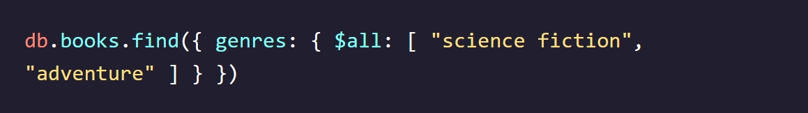 matching multiple array elements