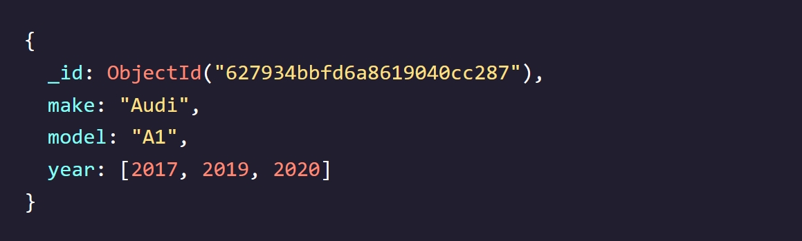 push operator result