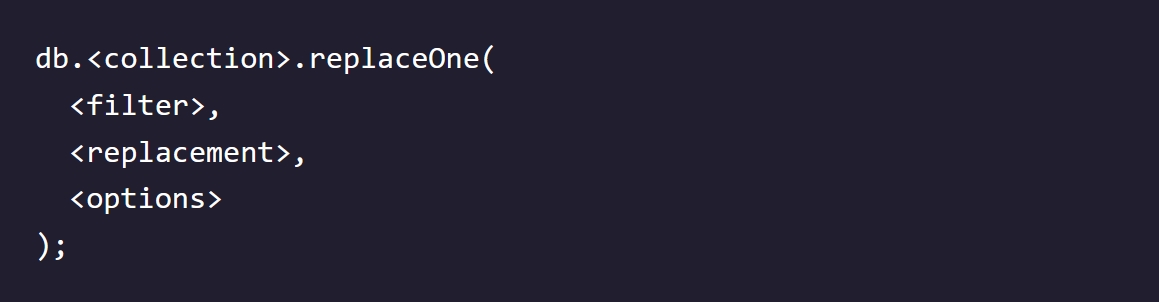 replace one syntax