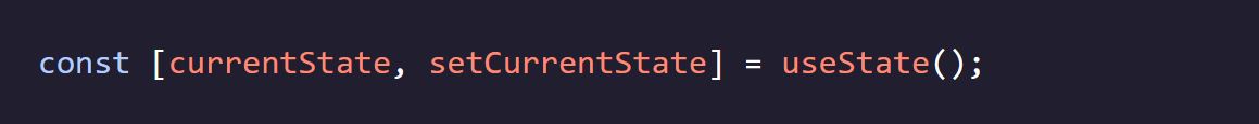 destructuring useState