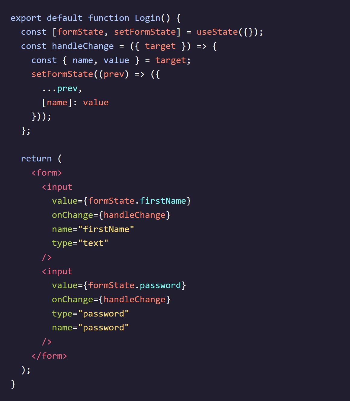 objects in state
